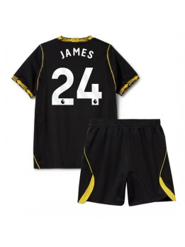 Detské Futbalové oblečenie Chelsea Reece James #24 2026-27 Krátky Rukáv - Preč (+ trenírky)